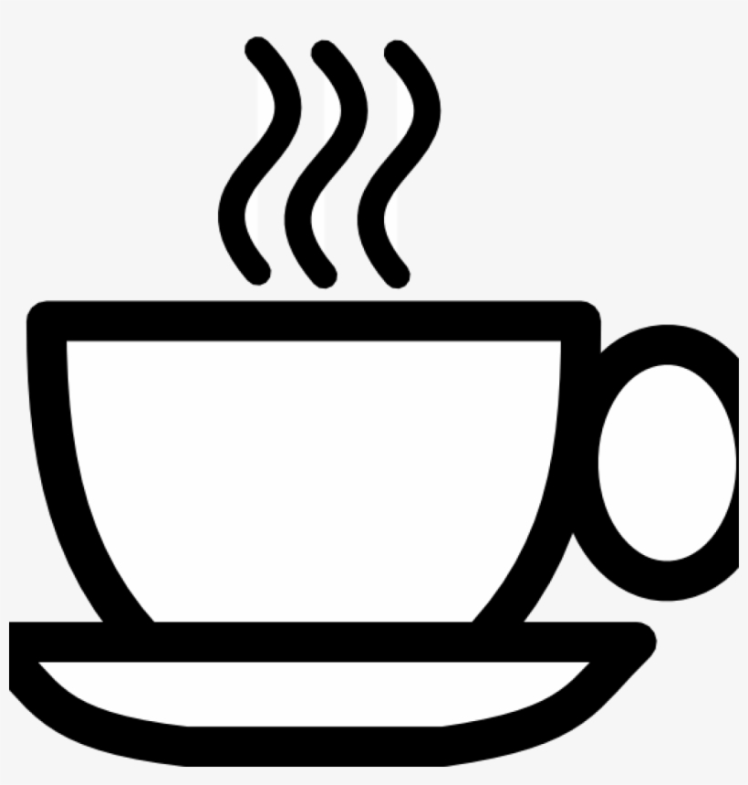 Coffee Clipart Coffee Cup Clipart My Pinterest Coffee - Coffee Cup Black And White Clipart, transparent png #9615939