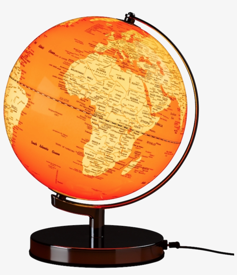 Wild And Wolf Light Up Globe, transparent png #9616122