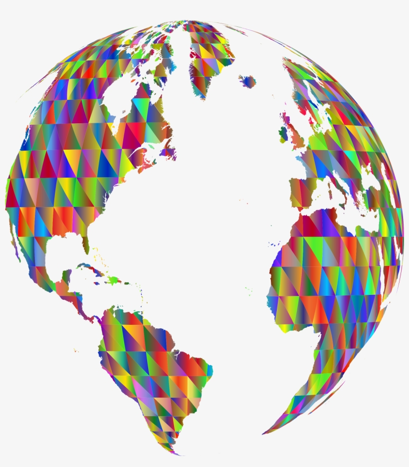 Big Image - Clip Art Globe, transparent png #9616135