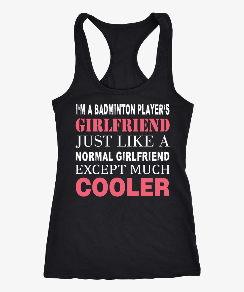 Badminton Player's T-shirt, Hoodie And Tank Top - T-shirt, transparent png #9616422