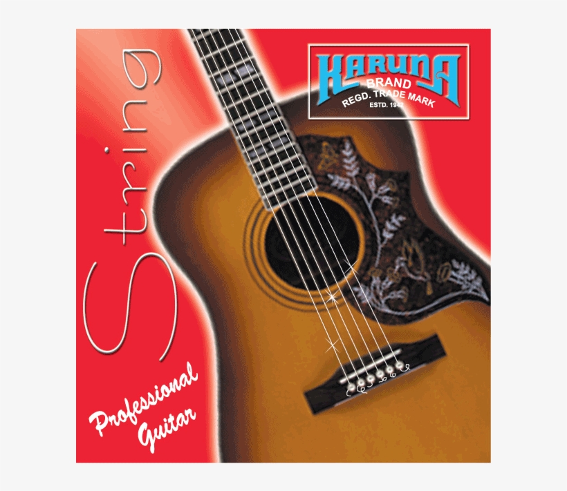 Acoustic Bar Guitar String - Poster, transparent png #9616486