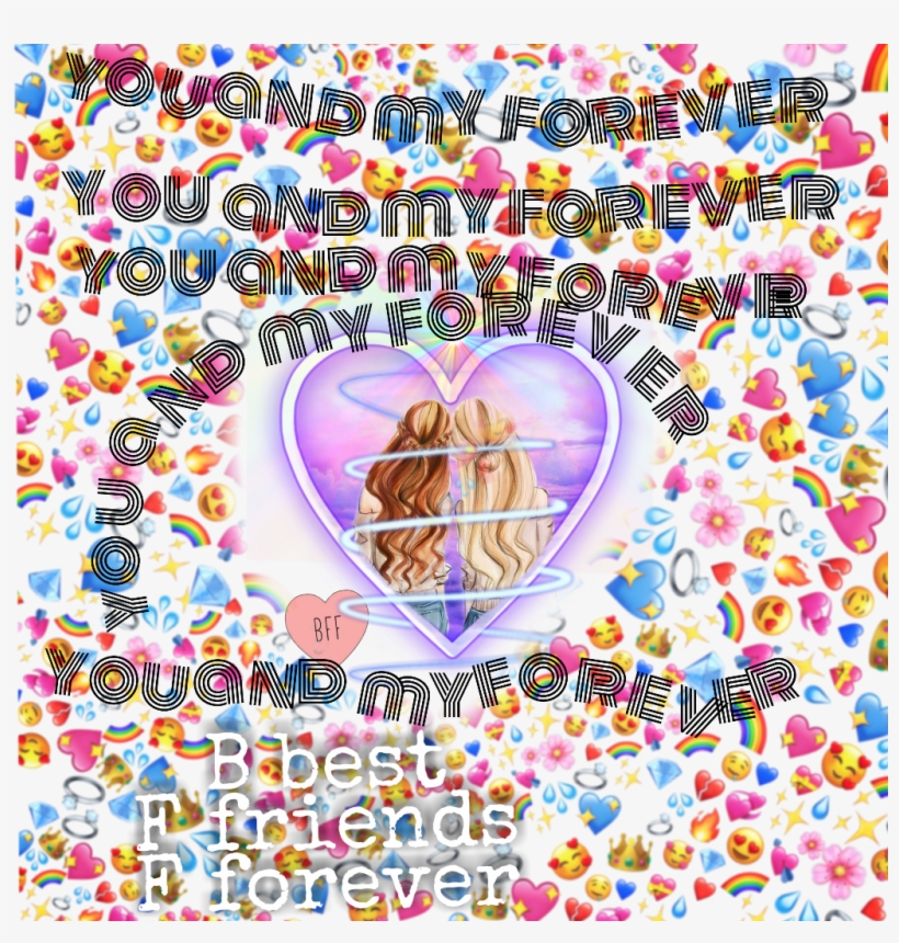 #bff #best #friends #forever - Heart, transparent png #9616789