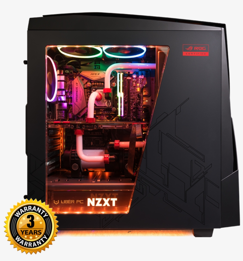 Rog Thunder Edition - Nzxt Rog Case, transparent png #9616973