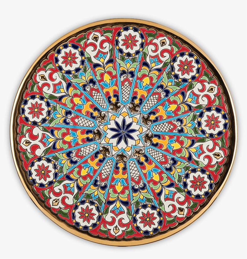 Multihued Floral Decorative - Circle, transparent png #9617230