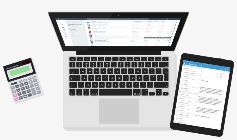 Illustration Of A Electronic Calculator, An Macbook - Macbook Pro, transparent png #9618010