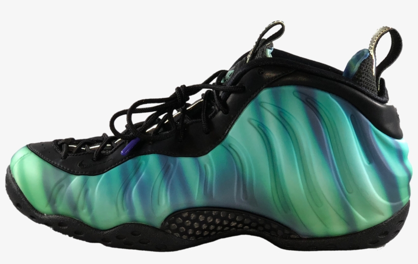 Image Of Nike Air Fomposite One Qs “northern Lights” - Outdoor Shoe, transparent png #9618054