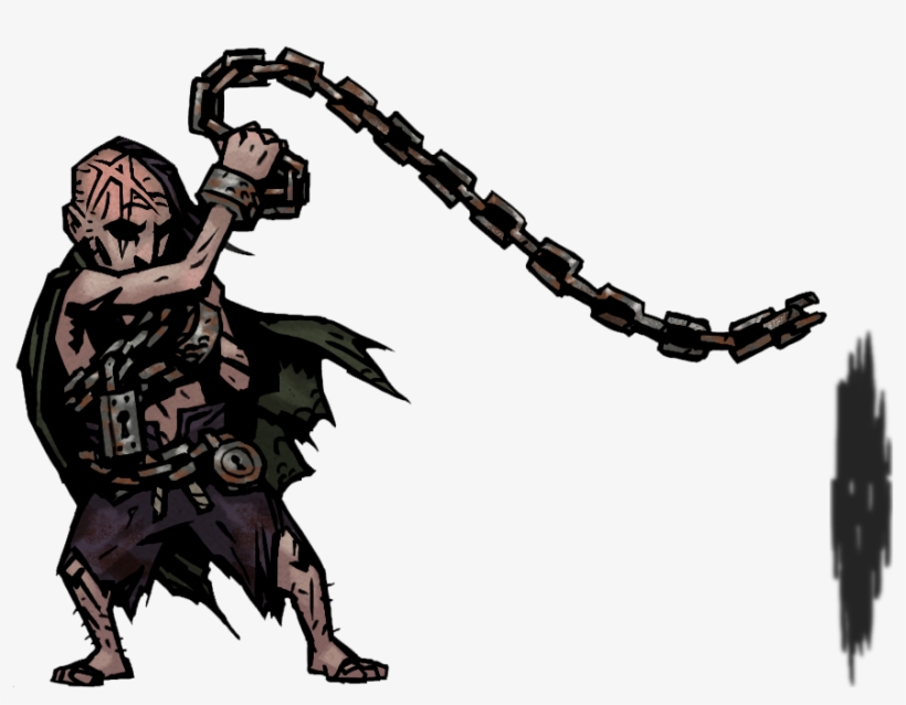 Abomination - Sprite - Attack Chain - Darkest Dungeon Abomination Manacles, transparent png #9618125