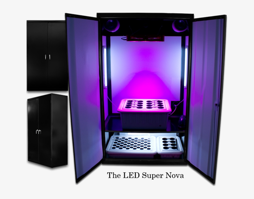 Led Supernova - Supernova Led Grow Cabinet, transparent png #9618526