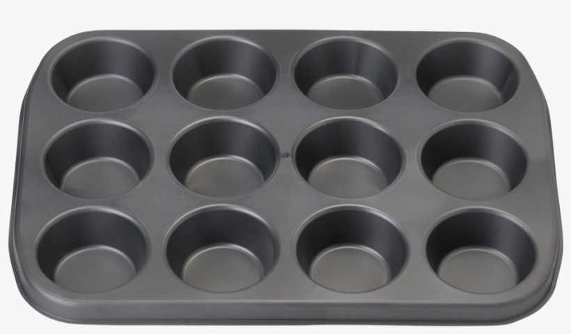 Muffin Pan 12-part - Moulds Muffin Pan, transparent png #9620143
