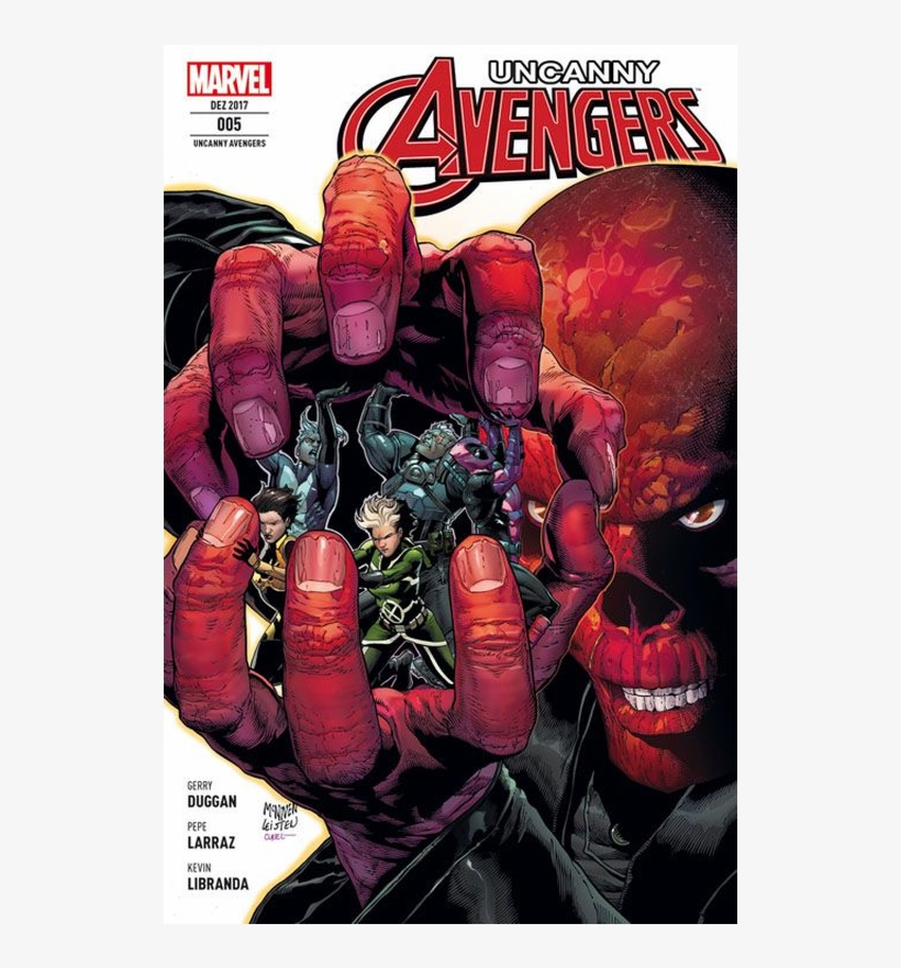 Uncanny Avengers 05 In Den Klauen Von Red Skull 15 - Uncanny Avengers Red Skull, transparent png #9620193
