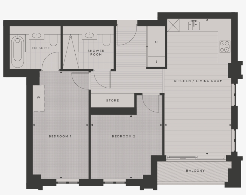Approximate Measurements Only, They Are Not Necessarily - Floor Plan, transparent png #9620748