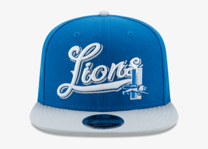 Nfl Detroit Lions Logo Sweep 9fifty Snapback - Baseball Cap, transparent png #9620962