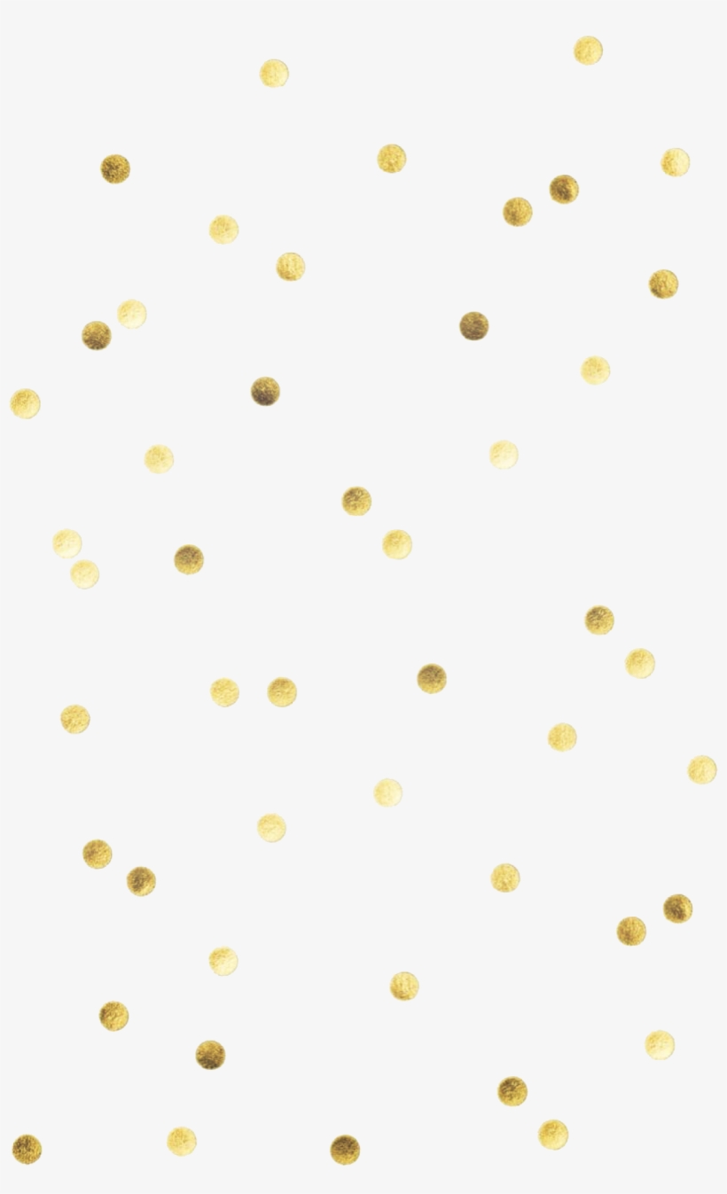 Overlay Dots Gold Sticker Decoration Freetoedit - Polka Dot, transparent png #9621225