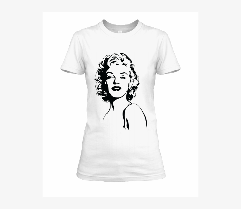 Marilyn Monroe - Star Trek Black Command Shirt, transparent png #9621355