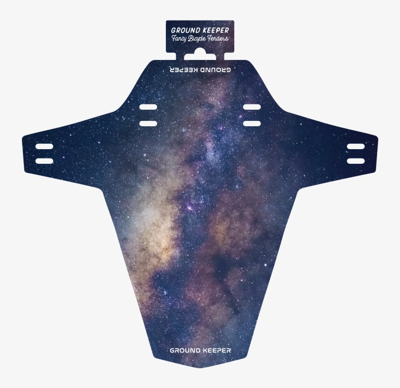 Fancy Bicycle Fenders - Milky Way, transparent png #9621598