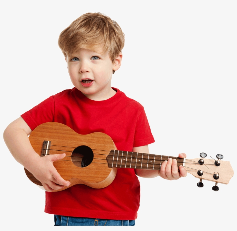 Kid And Ukelele Keys N Cords - Pj Masks Guitar, transparent png #9621917