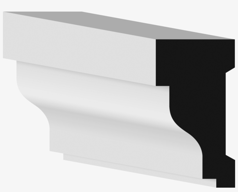 Metrie 287pvcf16 Rake Mould - Bench, transparent png #9622663