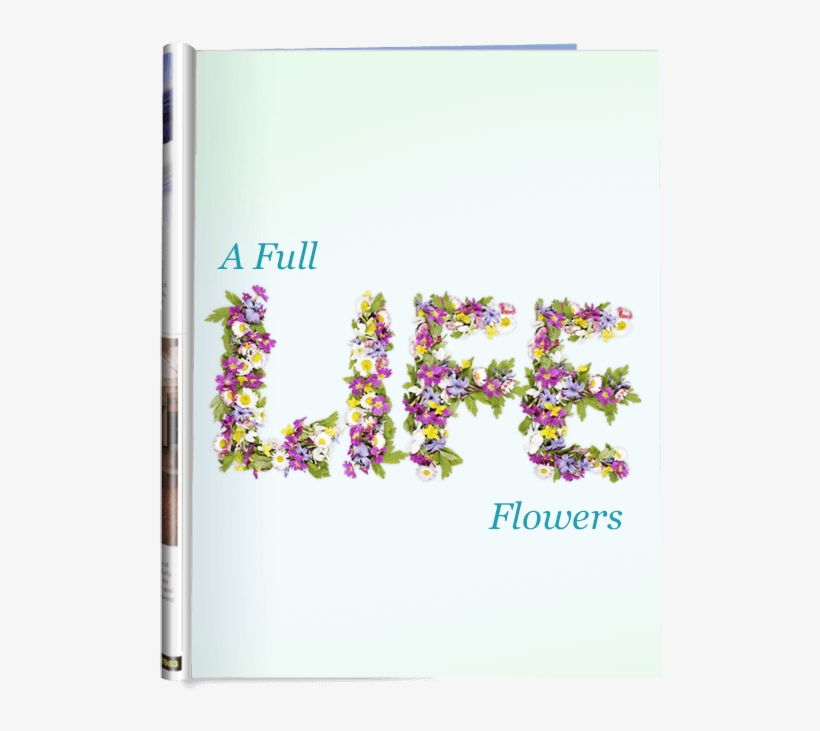 Wildflowers Colorful Font - Floral Design, transparent png #9622928