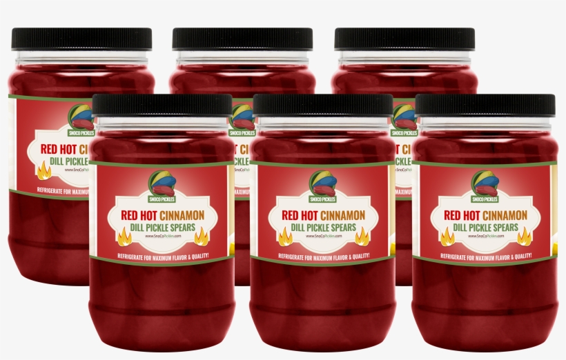 Hot Cinnamon Snow Cone Flavored Dill Pickle Spears - Stewed Tomatoes, transparent png #9623296