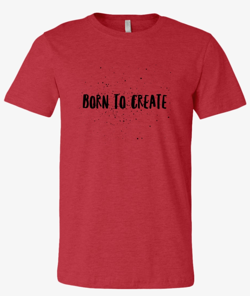 Born To Create Paint Splatter - Pink Workout Shirt Mens, transparent png #9623490
