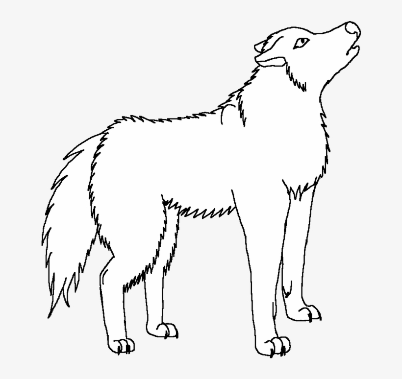 Howling Wolf Transpa Background By Yuflauschefuchs - Welsh Sheepdog, transparent png #9623927