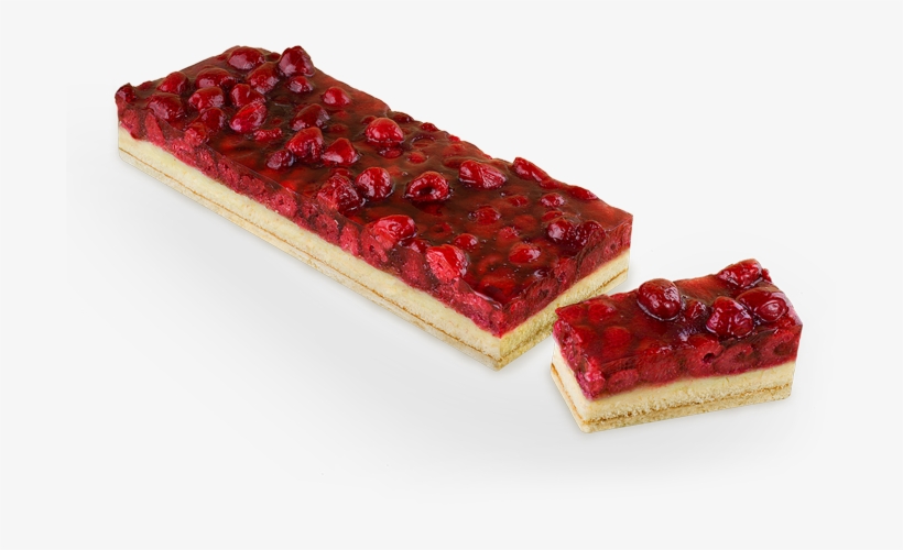Rasperry Slice - Gelatin Dessert, transparent png #9624171