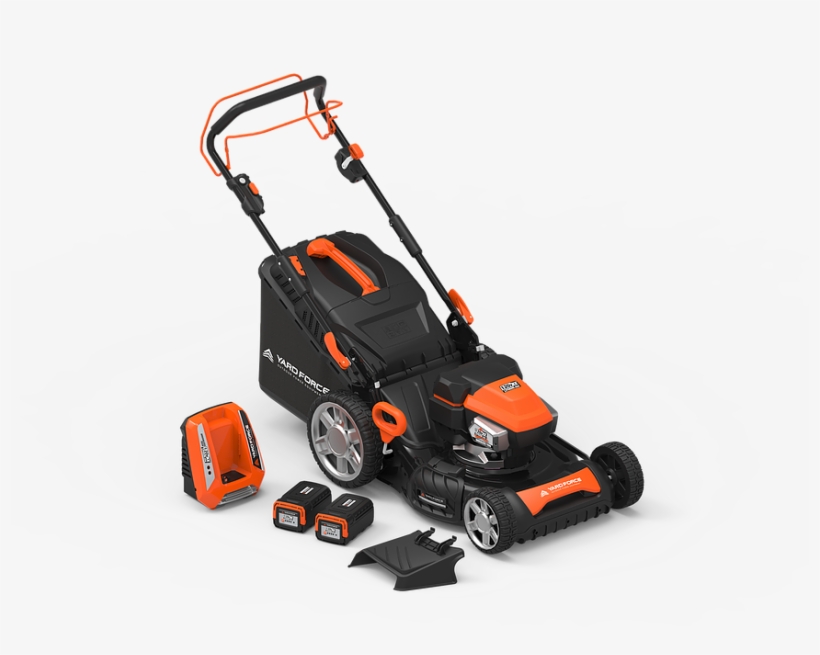 Self-propelled Mower With Steel Deck Including Everything - Walk-behind Mower, transparent png #9624215