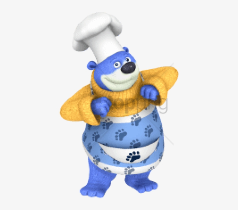 Free Png Download Big Bear Cooking Clipart Png Photo - Cartoon, transparent png #9624484