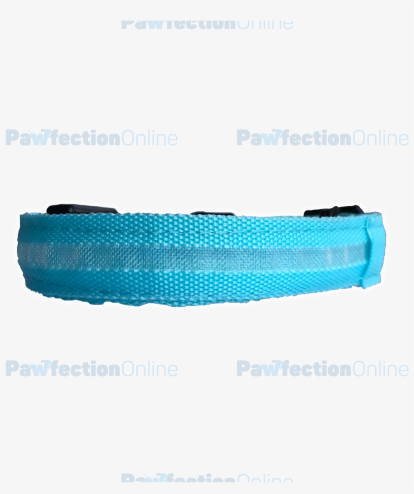 The Durable Nylon Blue Led Dog Collar Is Part Of The - Bag, transparent png #9625719