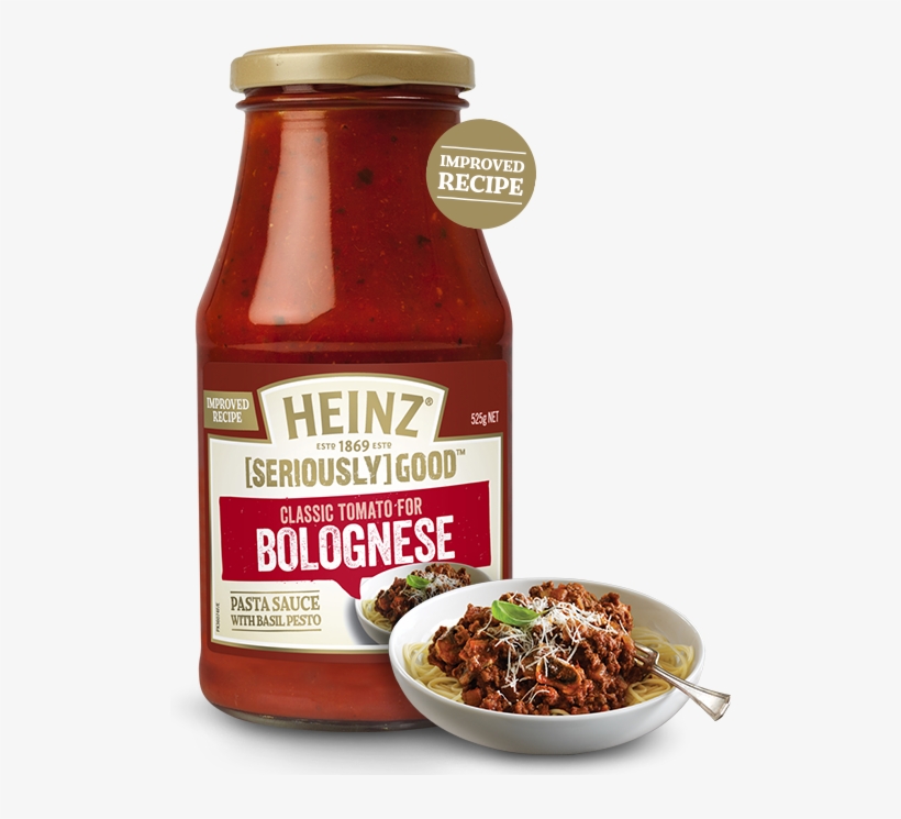 Tomato Pasta Sauce - Heinz Pasta Sauce Bolognese, transparent png #9625722