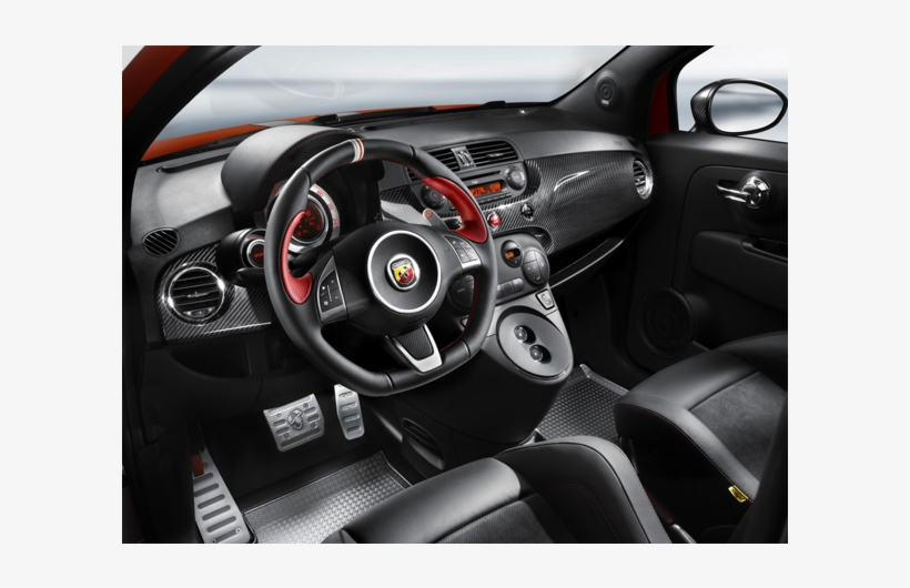 Abarth 695 Tributo Ferrari Genuine Steering Wheel Tmcmotorsport, transparent png #9626251