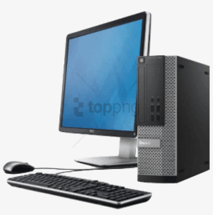 Free Png Dell Desktop Png Png Image With Transparent - Dell Desktop Computers, transparent png #9626437