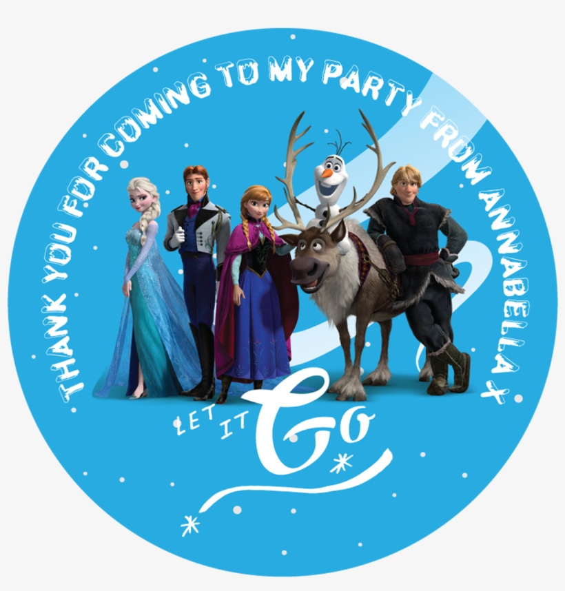 Frozen Party Box Stickers Frozen Movie Poster Hd Free Transparent