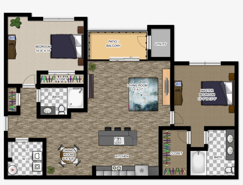 Floor Plan, transparent png #9626625