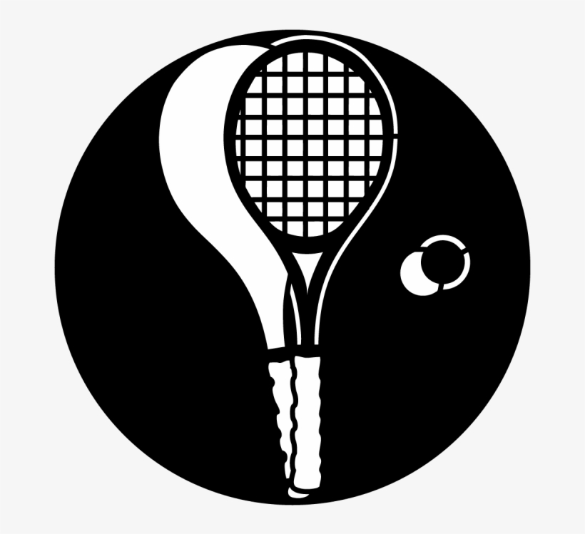 Tennis Racket Gobo - Illustration, transparent png #9626729
