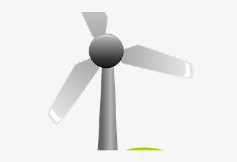 Windmill Clipart Energy Windmill - Wind Turbine Clip Art, transparent png #9626960