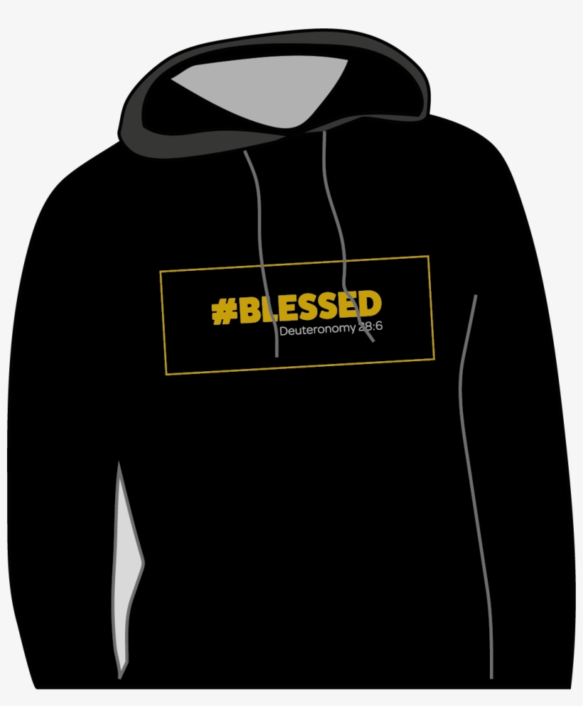 Blessed Hoodie - Hoodie, transparent png #9627694