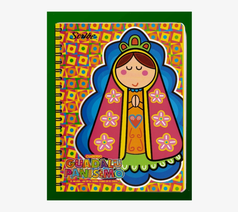 Cuaderno Virgen Manto Rosa - Virgen De Guadalupe Distroller, transparent png #9627891
