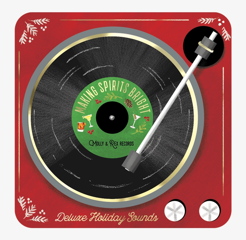 Xmas Turntable Coaster - Circle, transparent png #9627927