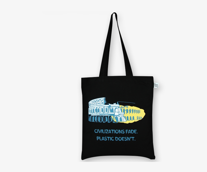 Cotton Tote Bag, Civilizations Fade - Tote Bag, transparent png #9628308