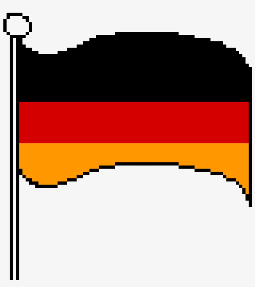 Fixed You're German Flag - Mario Flag, transparent png #9628400