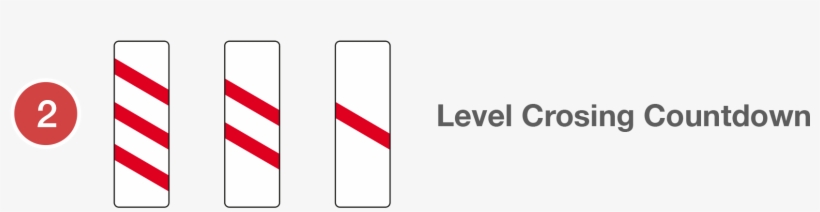 Crossing@2x - Countdown Markers, transparent png #9628401