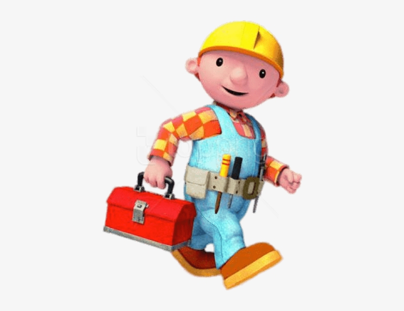 Free Png Download Old Bob The Builder On His Way Clipart - Bob The Builder Png, transparent png #9628582