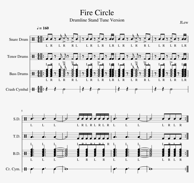 Fire Circle Piano Tutorial - Sheet Music, transparent png #9629346