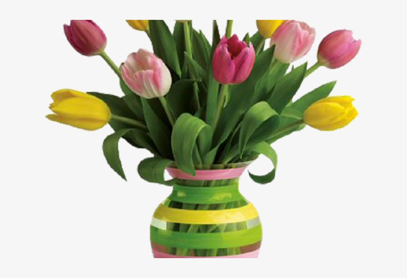 Flowers In Vase Clip Art Gallery - Flowers With Vase Png, transparent png #9629508