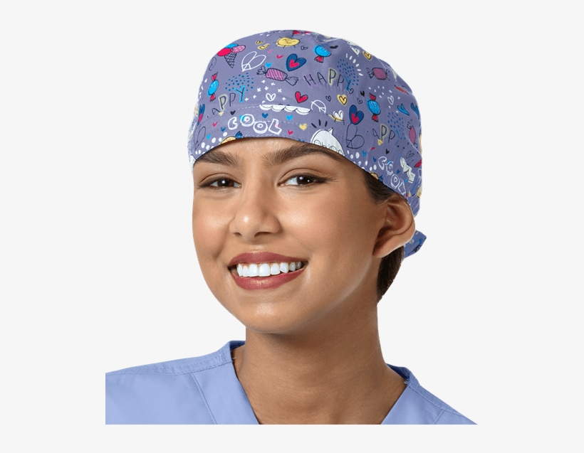 W9017shb - Scrub Caps, transparent png #9629581