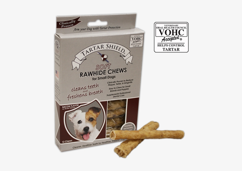 Tartar Shield Small Soft Rawhide Chews - Rawhide Chews, transparent png #9629693