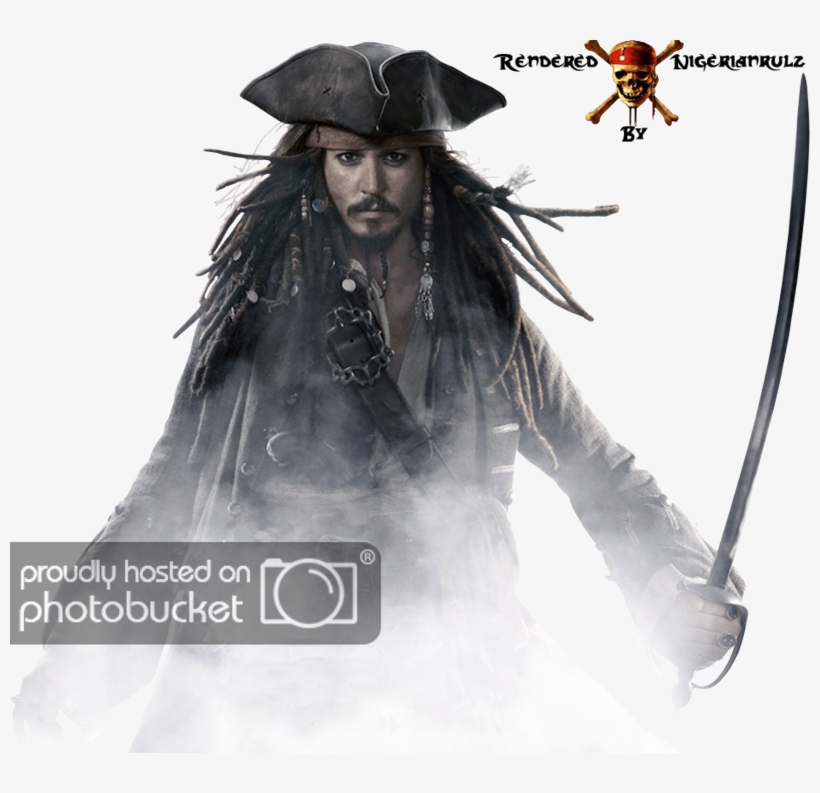 Jack Sparrow Png - Captain Jack Sparrow Png, transparent png #9629972