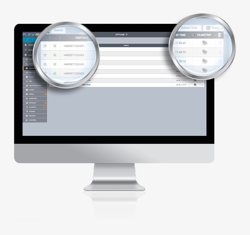 Facetime Spycam - Computer Monitor, transparent png #9630354