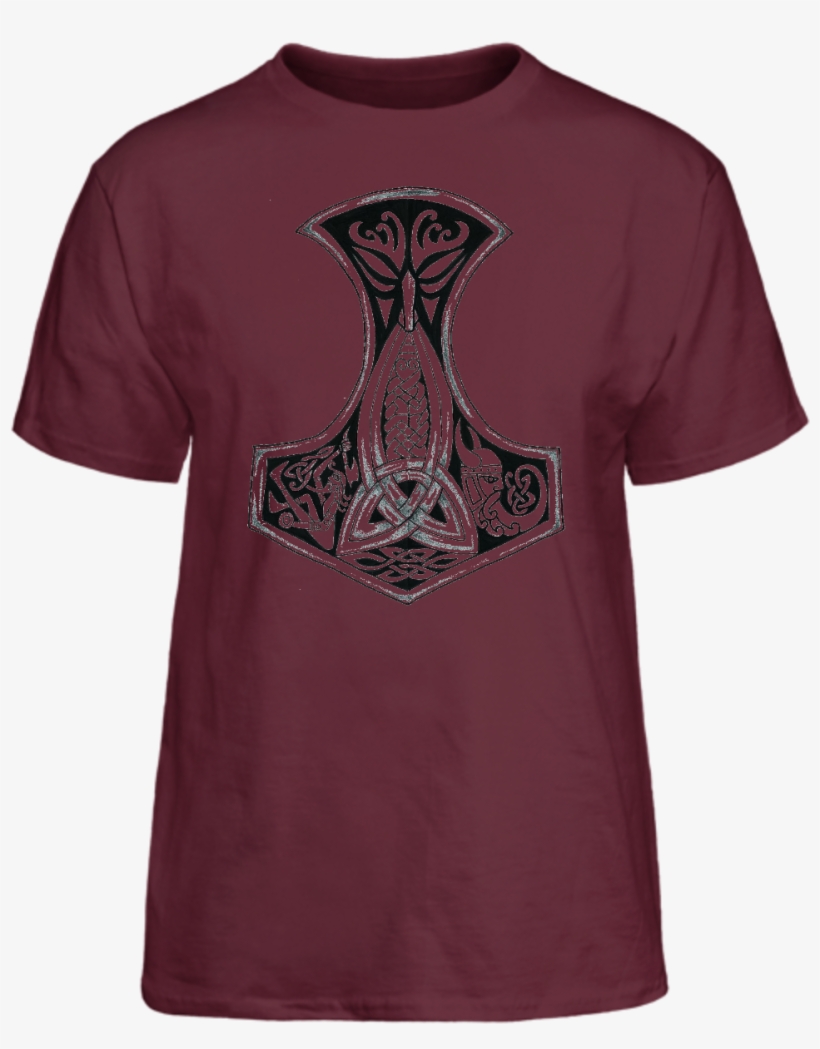 In Norse Mythology, Mjölnir [1] Is The Hammer Of Thor, - Shirt, transparent png #9630395
